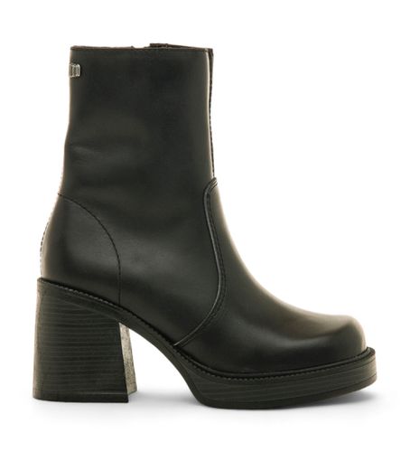 Bottines 59800 (37), Cuir, 5 à 8 cm, Fermeture éclair, Casuel - Mustang - Modalova