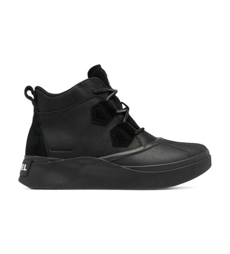 Out N About IV Leather Sneakers (37), Cuir, Noir, Plat, 1 à 3 cm, Lacets, Casuel - Sorel - Modalova