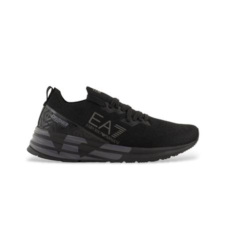 Unisex. X8X095_XK240 Crusher Distance shoes (40 2/3), Noir, Plat, Lacets, Casuel - EA7 - Modalova