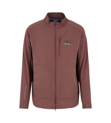 DPM59_PNDDZ Sweatshirt marron à coupe régulière (L), Casuel, Sport, Multisport, Polyester - EA7 - Modalova