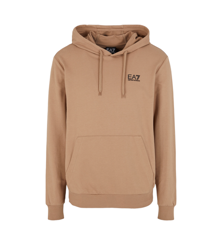 NPM32_PJVRZ Sweatshirt marron à coupe régulière (L), Casuel, Sport, Coton, Multisport - EA7 - Modalova