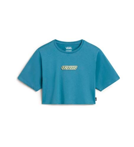 VN000HHMJCN1 Retro V Crew Crop II T-shirt (S), Casuel, Coton, Manche courte - Vans - Modalova