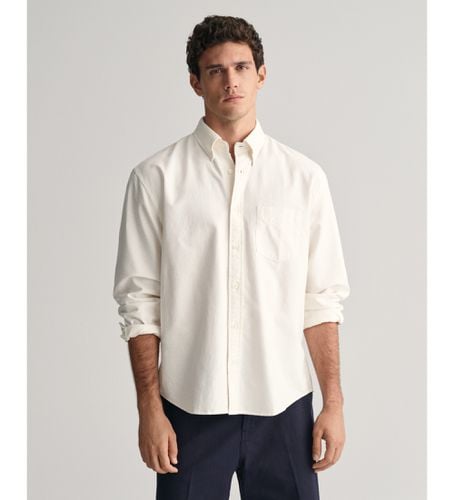 Heritage - Chemise Oxford à coupe décontractée - (L), Casuel, Manche longue, Le coton biologique, Durable - Gant - Modalova