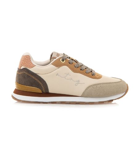 Joggo Beige Sneakers (40), Tissu, 1 à 3 cm, Lacets, Casuel - MTNG - Modalova