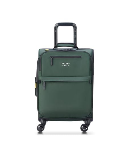 Unisex. 00381380113WP Valise Maubert verte (OSFA), Casuel, Cabine, Polister recyclé, Durable - Delsey Paris - Modalova