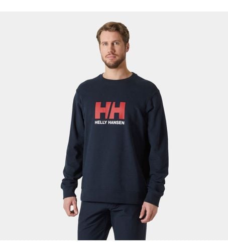 Sweatshirt Logo Crew 2.0 (S), Casuel, Manche longue, Le coton biologique, Durable, Marine - Helly Hansen - Modalova