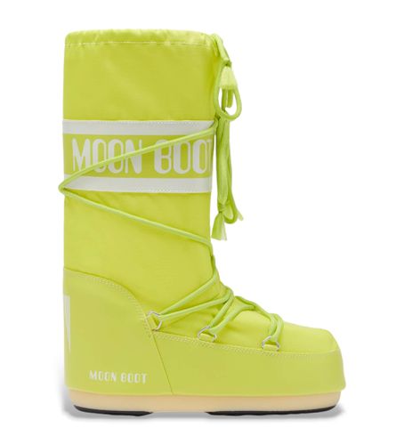 D1400440 Bottes en nylon Icon (35/38), Plat, Aucun, Casuel, Vert, Jaune, Neige - Moon Boot - Modalova