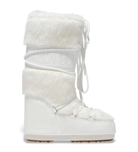 D1408900 Icon Faux Fur Boots blanc (35/38), Plat, Aucun, Casuel, Neige - Moon Boot - Modalova