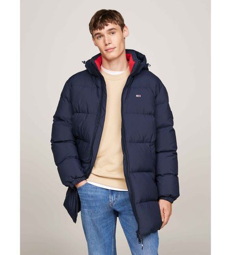 DM0DM20466 Parka Essential Down (L), Casuel, Polyester, Marine - Tommy Jeans - Modalova