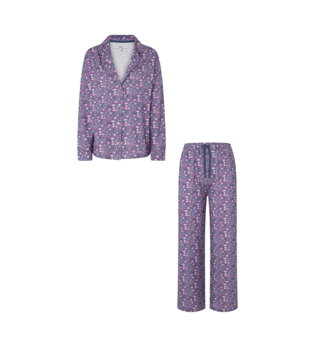 PLU20050 Pyjama Ditsy Pj lilas (M), Homewear, Violet, Coton, Durable - Pepe Jeans - Modalova