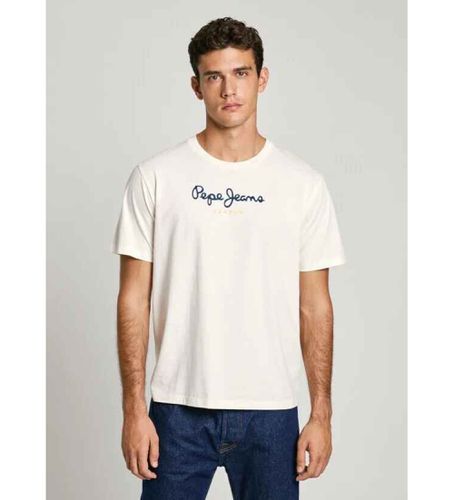 PM508208 T-shirt logo coupe régulière (S), Casuel, Coton, Manche courte, Durable - Pepe Jeans - Modalova