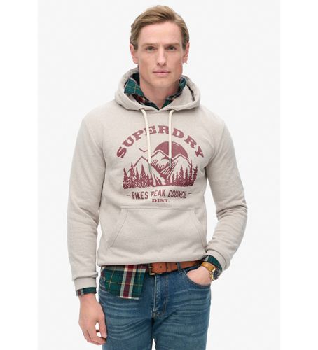 M2013699A Lo-Fi Outdoor Graphic Sweatshirt (M), Casuel, Le coton biologique, Durable - Superdry - Modalova