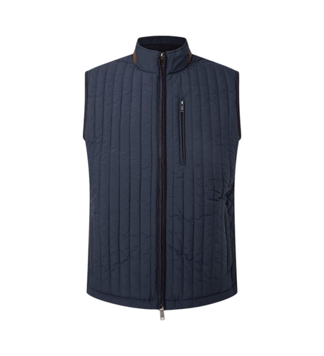 HM403160 Gilet Channel (S), Casuel, Polyester, Marine - Hackett London - Modalova