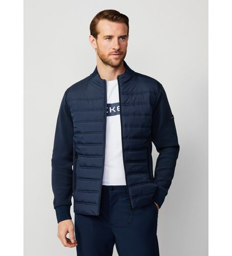 HM581269 Hs Hybrid Quilt Jacket Fz (XS), Casuel, Coton, Marine - Hackett London - Modalova