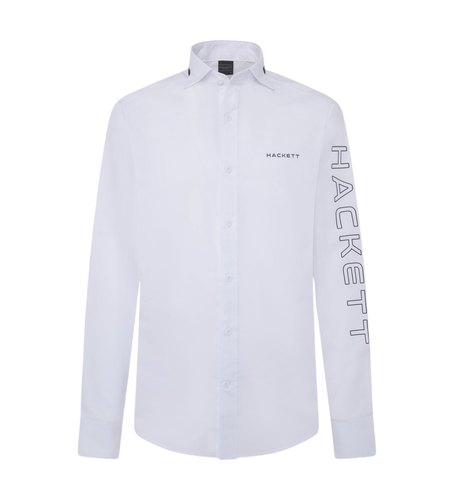 HM309971 Hsport Racer Shirt (S), Casuel, Coton, Manche longue - Hackett London - Modalova