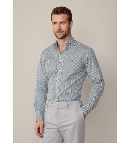 HM3010043 Ess Bengal Stripe shirt (XS), Casuel, Vert, Coton, Manche longue - Hackett London - Modalova