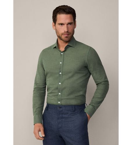 HM3010058 Chemise verte Etemine (L), Casuel, Coton, Manche longue - Hackett London - Modalova