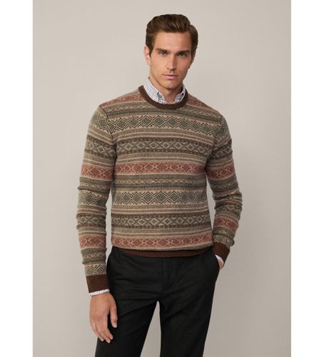 HM703221 Fairisle Crew (L), Casuel, Laine - Hackett London - Modalova