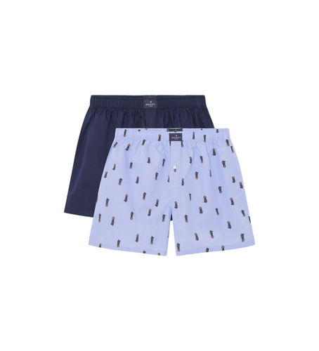 HMU10691 Lot de 2 caleçons Harry Faf , (M), Homewear, Coton - Hackett London - Modalova