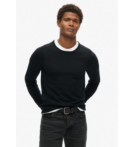 M6110617A Pull en laine mérinos noire (XXL), Casuel - Superdry - Modalova