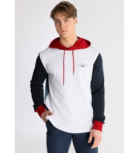 Sweat à capuche avec motif coloré (S), Casuel, Coton - Lois Jeans - Modalova