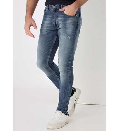 Jean déchiré super skinny (28), Casuel, Coton, Denim - Six Valves - Modalova