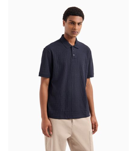 DZFHLZJ2ZZ1510 Polo Regular Asv (L), Casuel, Coton, Manche courte, Marine - Armani Exchange - Modalova