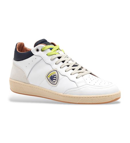 F4MURRAY10 Murray10 Leather Sneakers (40), Cuir, Plat, Lacets, Casuel - Blauer - Modalova