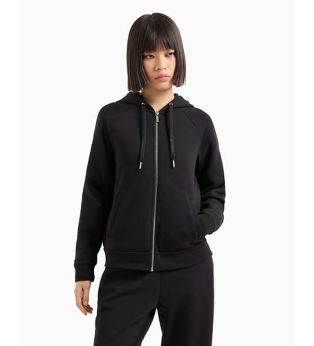 DYM57YJFPZ1200 Sweat zippé à capuche en stretch (L), Casuel, Polyester - Armani Exchange - Modalova