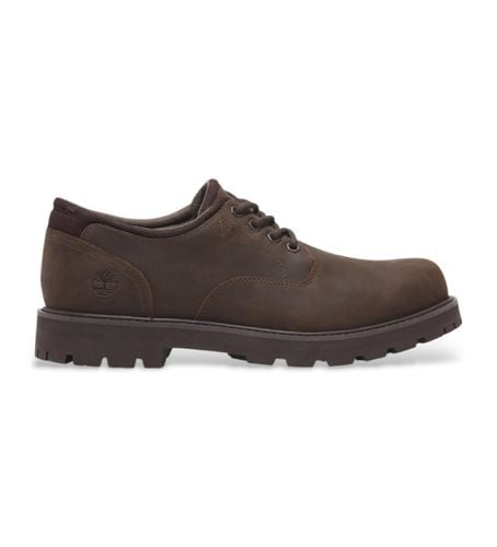 TB0A69T9W011 Chaussures imperméables à lacets en cuir marron foncé Britton Road (40), Plat, Casuel, Durable - Timberland - Modalova