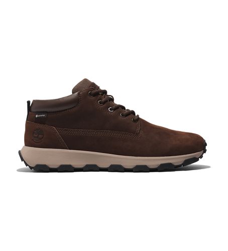 TB1A61QH9311 Baskets à lacets en cuir imperméable à mi-mollet Winsor Park marron foncé (40), Plat, Casuel, Sport, Out - Timberland - Modalova