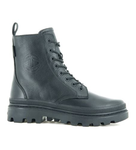 Unisex. 77972 Bottes en cuir Pallatrooper Off (41), Noir, Plat, Lacets, Fermeture éclair, Casuel - Palladium - Modalova