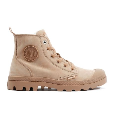 Bottines en cuir Pampa Hi Zip Wl (37), Plat, Lacets, Fermeture éclair, Casuel - Palladium - Modalova