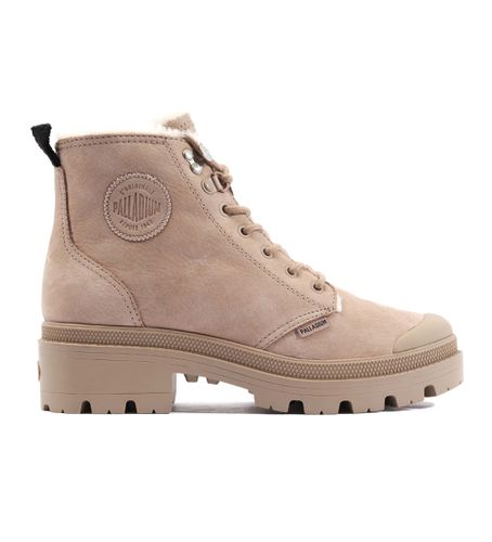 Bottines en cuir Pallabase Nbk Zip Wl (36), Plat, Lacets, Fermeture éclair, Casuel - Palladium - Modalova