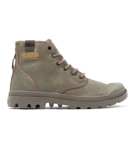 Unisex. 74375 Bottes Pampa Hi Coated (42), Plat, Lacets, Casuel, Vert - Palladium - Modalova