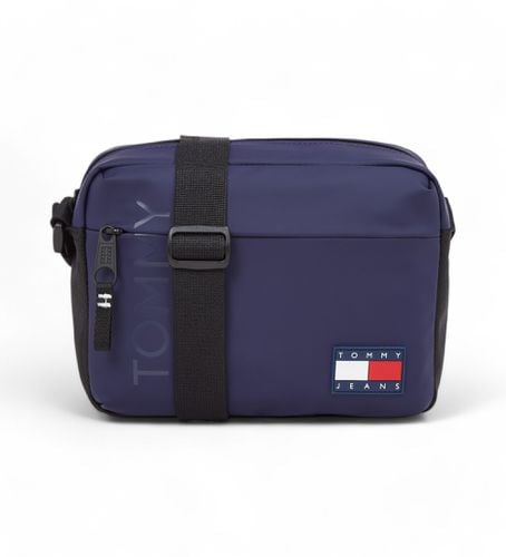 AM0AM12901 Daily Shoulder Bag + (OSFA), Casuel, Polyuréthane, Marine - Tommy Hilfiger - Modalova