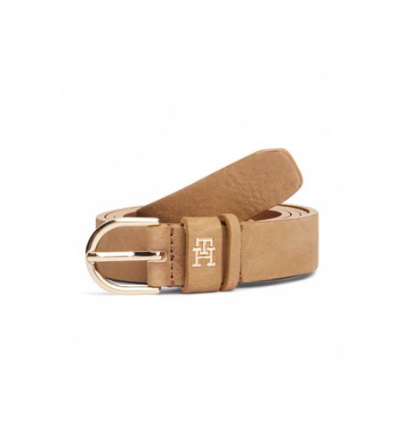 AW0AW16838 Ceinture essentielle en cuir texturé marron (85cm), Casuel - Tommy Hilfiger - Modalova