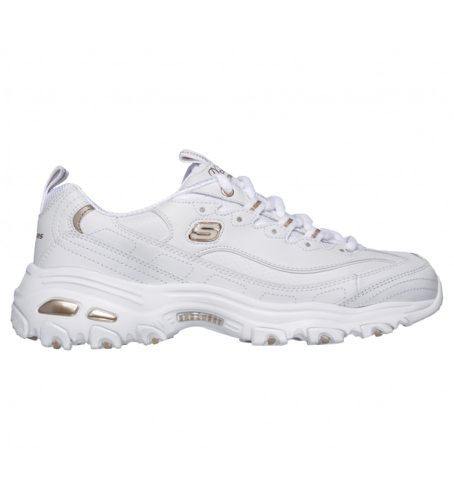 Chaussures D'Lites Fresh Start blanches (35), Cuir, Lacets, Casuel - Skechers - Modalova