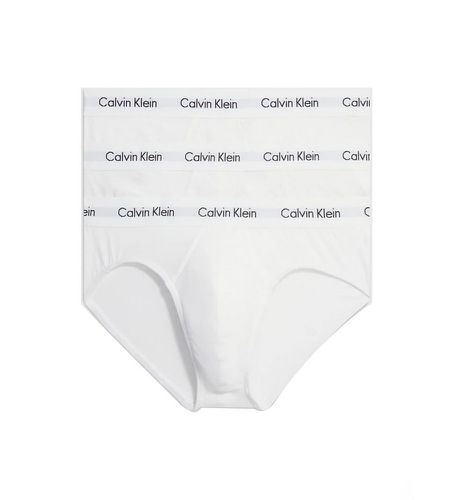 U2661G Lot de 3 slips blancs en coton extensible (S), Homewear - Calvin Klein - Modalova