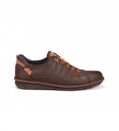 F0703_DESE_CAC1 Chaussures en cuir Alfa F0703 marron (39), Plat, Lacets, Casuel - Fluchos - Modalova