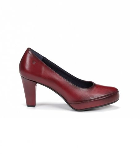 D5794-SU Chaussures en cuir Blesa D5794 Sugar maroon -Hauteur du talon : 8 cm (35), 5 à 8 cm, Casuel, Grenat - Dorking by Fluchos - Modalova