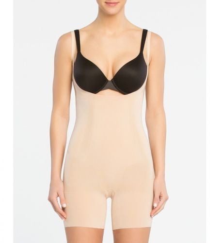 R_SOFT NUDE Gaine avec décolleté sous le buste et jambe courte. Style 10130R Nu doux (S), Casuel, Ny - SPANX - Modalova