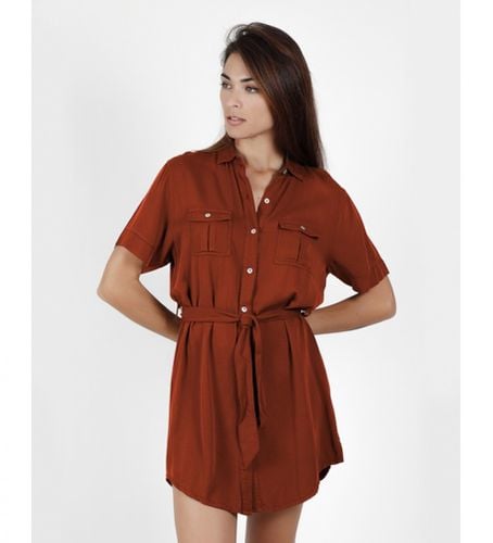 Robe à manches courtes Dubarry marron (M), Casuel, Viscose, Manche courte - Admas - Modalova