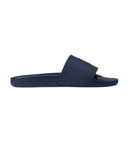 Til mænd. 809852071002 Flip-flops Polo Slide navy (41), Fast, Ingen, Casual, Badetøj, Blå - Polo Ralph Lauren - Modalova