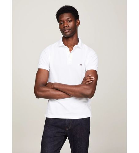 Til mænd. MW0MW17771 Polo 1985 Slim (S), Casual, Korte ærmer, Økologisk bomuld, Bæredygtig - Tommy Hilfiger - Modalova