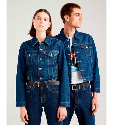 Unisex. 29945-0036 Original Trucker Jacket (L), Casual, Bomuld, Økologisk bomuld, Bæredygtig - Levi's - Modalova