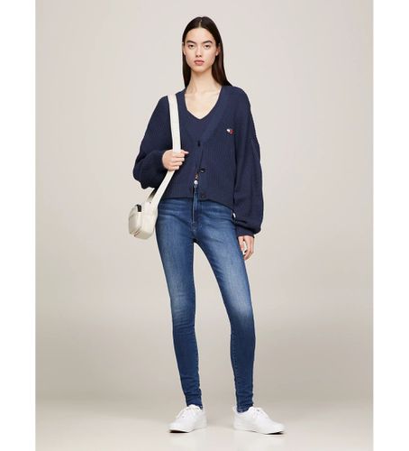 Til kvinder. DW0DW09215 Sylvia Skinny Jeans (25/28), Casual, Bomuld, Elastin - Tommy Jeans - Modalova