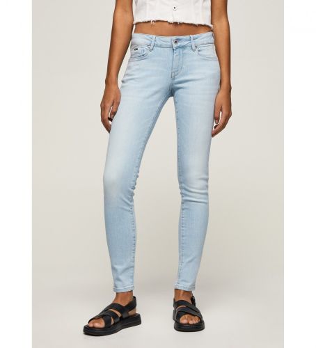 Til kvinder. PL204174PE0 Jean Soho (25/30), Casual, Bomuld, Denim, Bæredygtig - Pepe Jeans - Modalova