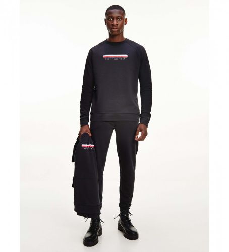 Til mænd. UM0UM02363 Seacell Sweatshirt med logo (S), Casual, Bomuld, Lange ærmer - Tommy Hilfiger - Modalova