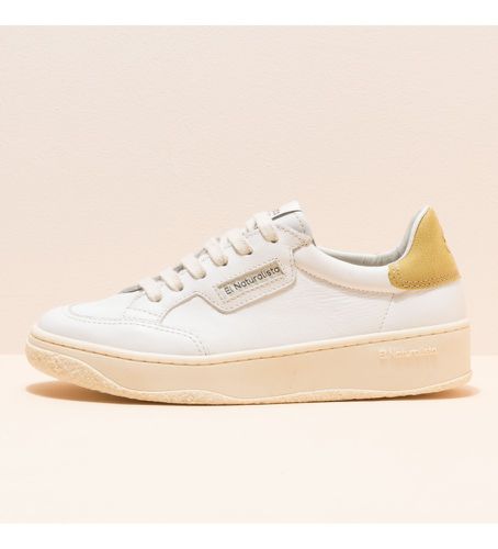 Unisex. 258421117005_017 Lædersko N5842 Multi Material (36), Stof, Fast, 1-3 cm, Blonder, Casual - El Naturalista - Modalova